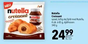 CITTI Markt Nutella Croissant Angebot