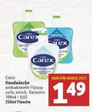 Marktkauf Carex Handwäsche Angebot