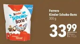 CITTI Markt Ferrero Kinder Schoko-Bons 300 g Angebot