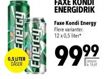 CITTI Markt Faxe Kondi Energy Angebot