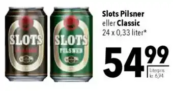 CITTI Markt Slots Pilsner eller Classic Angebot