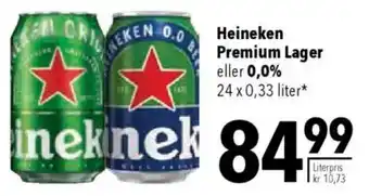 CITTI Markt Heineken Premium Lager eller 0,0% Angebot