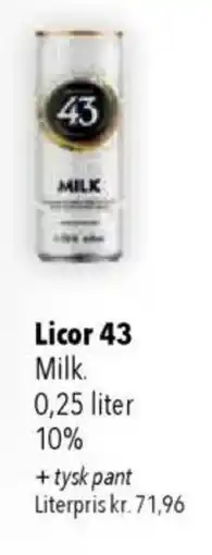 CITTI Markt Licor 43 Milk. Angebot