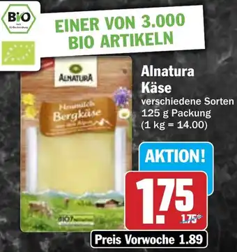 Hit Alnatura Käse Angebot