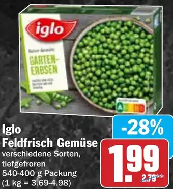 Hit Iglo Feldfrisch Gemüse Angebot