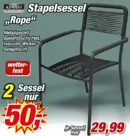 Posten Börse KYNAST Stapelsessel „Rope" Angebot
