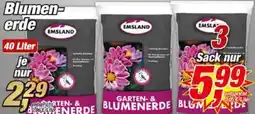 Posten Börse EMSLAND Blumenerde Angebot