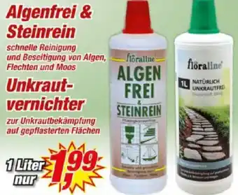 Posten Börse Algenfrei & Steinrein oder Unkrautvernichter Angebot