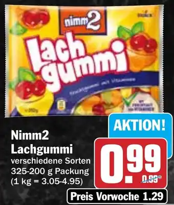 Hit Nimm2 Lachgummi Angebot