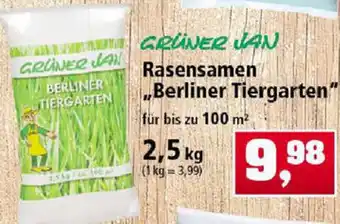 Thomas Philipps GrünerJan Rasensamen Berliner Tiergarten 2,5kg Angebot