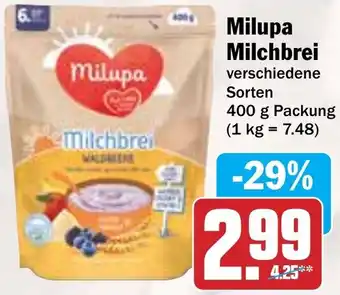 Hit Milupa Milchbrei Angebot