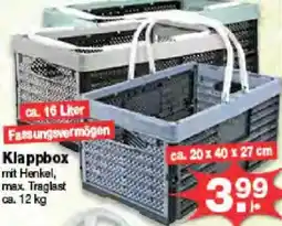 Krümet Sonderposten Klappbox Angebot