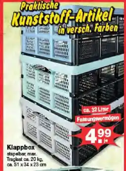 Krümet Sonderposten Klappbox Angebot