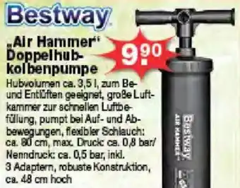 Krümet Sonderposten Bestway Air Hammer Doppelhubkolbenpumpe Angebot