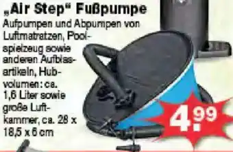 Krümet Sonderposten Bestway „Air Step" Fußpumpe Angebot