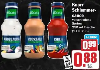 Hit Knorr Schlemmersauce Angebot