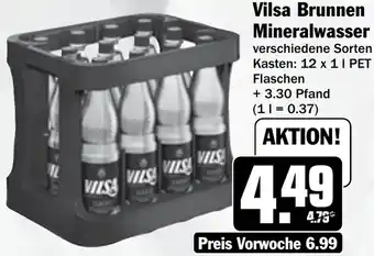 Hit Vilsa Brunnen Mineralwasser Angebot