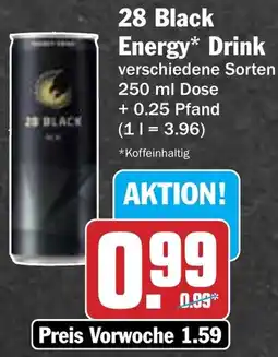 Hit 28 Black Energy Drink Angebot