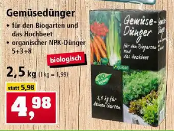 Thomas Philipps Gemüsedünger 2,5kg Angebot