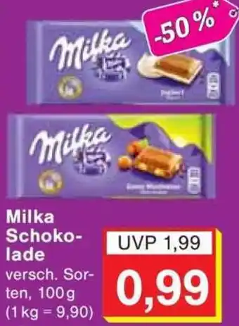 Jawoll Milka Schokolade Angebot