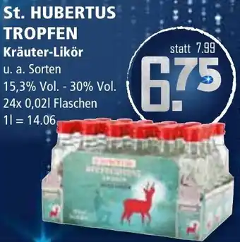 Klaas und Kock St. HUBERTUS TROPFEN Kräuter-Likör Angebot