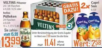 Klaas und Kock VELTINS Pilsener oder helles Pülleken Angebot