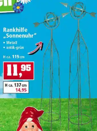 Thomas Philipps Rankhilfe Sonnenuhr Angebot