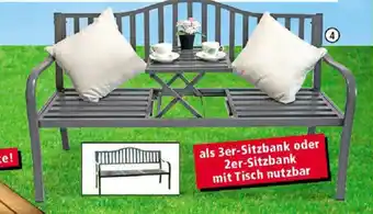 Thomas Philipps Metall Gartenbank 2in1 Angebot