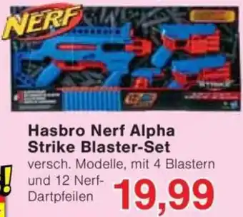 Jawoll Hasbro Nerf Alpha Strike Blaster-Set Angebot