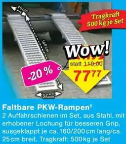 Jawoll Faltbare PKW-Rampen Angebot