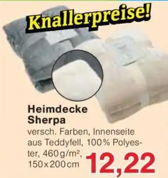 Jawoll Heimdecke Sherpa Angebot
