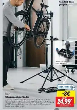 Lidl Fahrradmontageständer Angebot