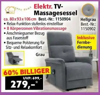 Norma Elektr. TV-Massagesessel Angebot