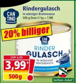 Norma Rindergulasch Angebot