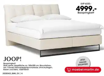 Möbel Martin JOOP! Boxspringbett Angebot