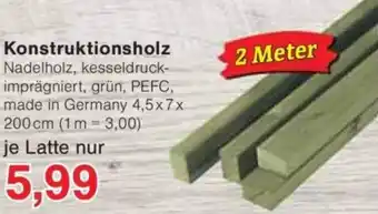 Jawoll Konstruktionsholz Angebot