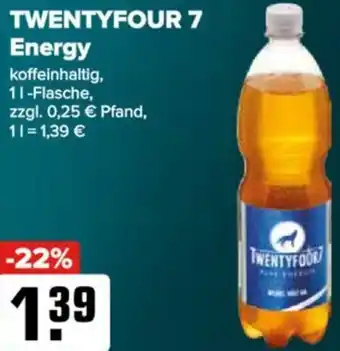Logo Getränkemarkt TWENTYFOUR 7 Energy Angebot