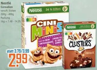 Klaas und Kock Nestlé Cerealien Angebot