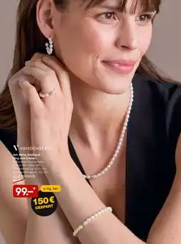 Galeria VANDENBERG Set: Kette, Armband, Ring und Creolen Angebot