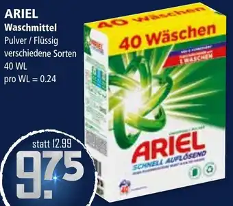 Klaas und Kock ARIEL Waschmittel Angebot