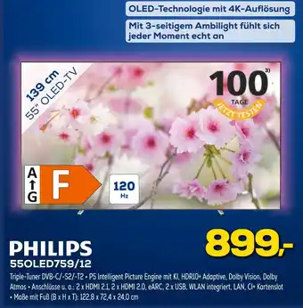 Euronics Philips 55oled759/12 Angebot