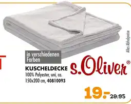 Möbel Kraft S.oliver kuscheldecke Angebot