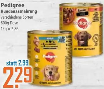 Klaas und Kock Pedigree Hundenassnahrung Angebot