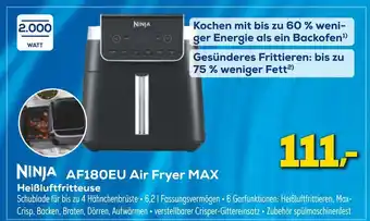 Euronics Ninja af180eu air fryer max heißluftfritteuse Angebot