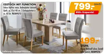 Möbel Kraft Esstisch mit funktion oder stuhl Angebot