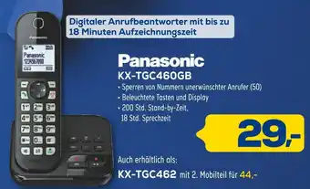 Euronics Panasonic kx-tgc460gb Angebot