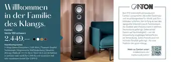 Euronics Canton standlautsprecher Angebot