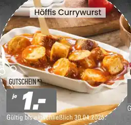 Höffner Höffis currywurst Angebot