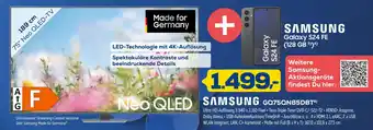 Euronics Samsung 75 neo qled-tv gq75qn85dbt Angebot