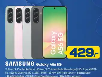 Euronics Samsung galaxy a56 5g Angebot